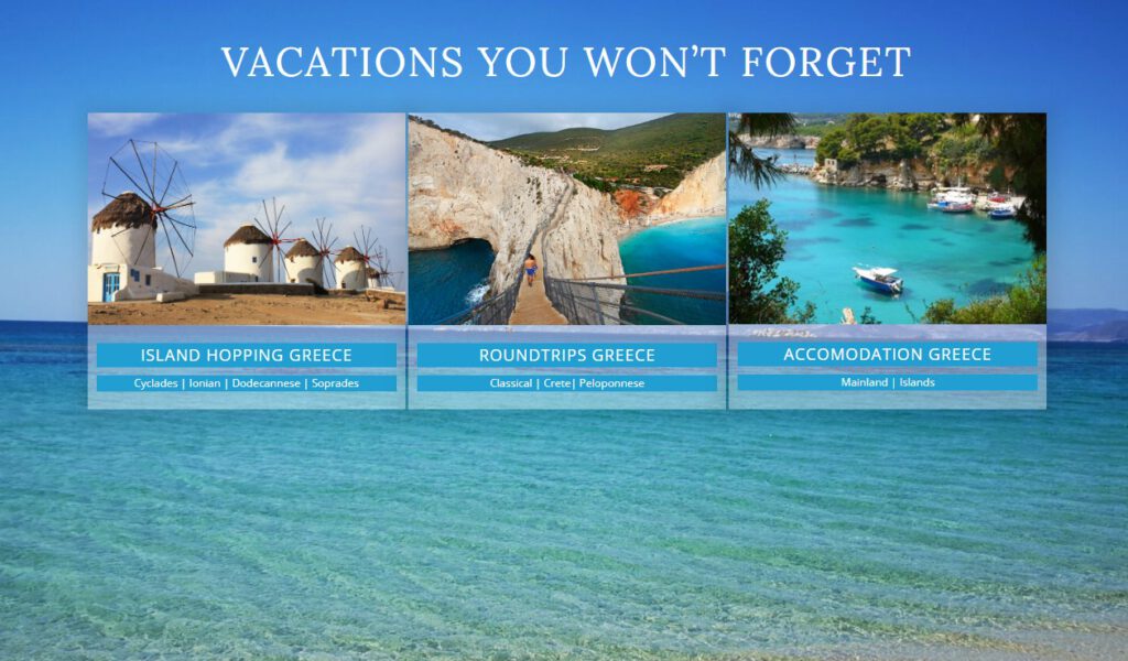 Vacations you won't forget